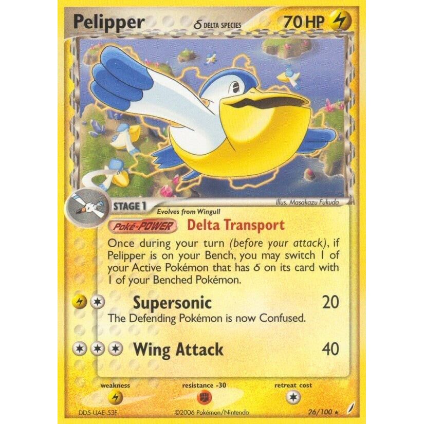 Pelipper (Delta Species) (26/100) (CG)