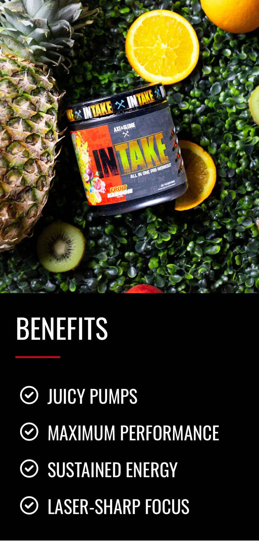 Axe & Sledge Intake Pre-Workout