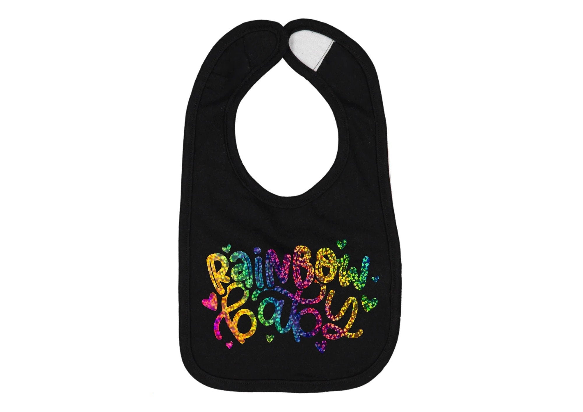 Rainbow Baby Bib