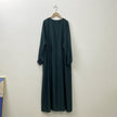 Fashion Nursing Clothes Muslim Long Sleeve Slim Fit Dress