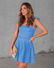Fashion Personalized Sling Denim Women's mini Dress