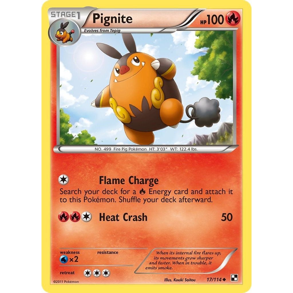 Pignite (17) (17/114) (BLW)