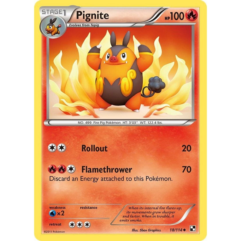 Pignite (18) (18/114) (BLW)