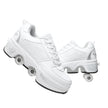 Four Wheel Rampage LED Roller Skate Shoes – 7-Color Atmosphere Breathing Light