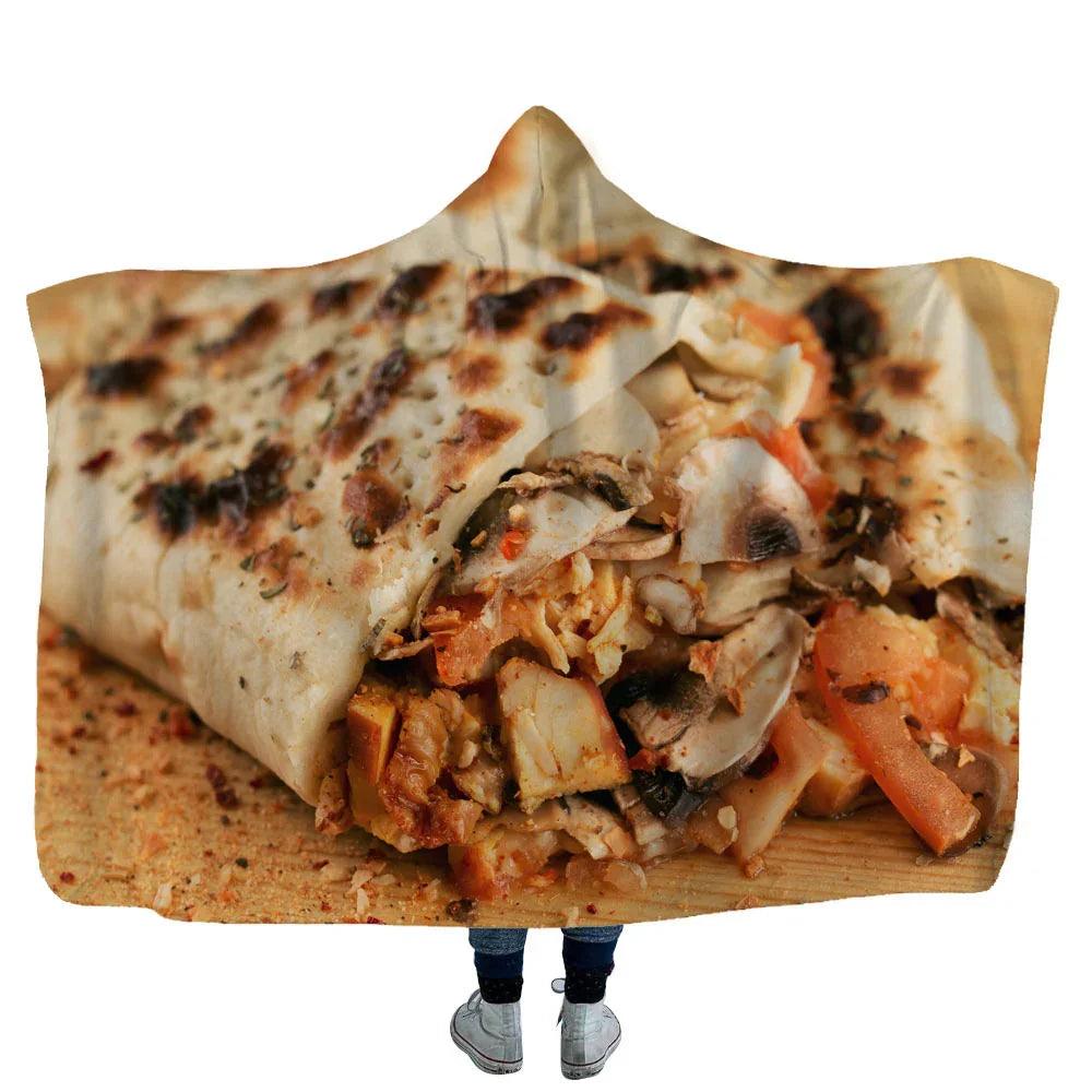 Taco Cape Home Blanket Children's Blanket Thickened Blanket