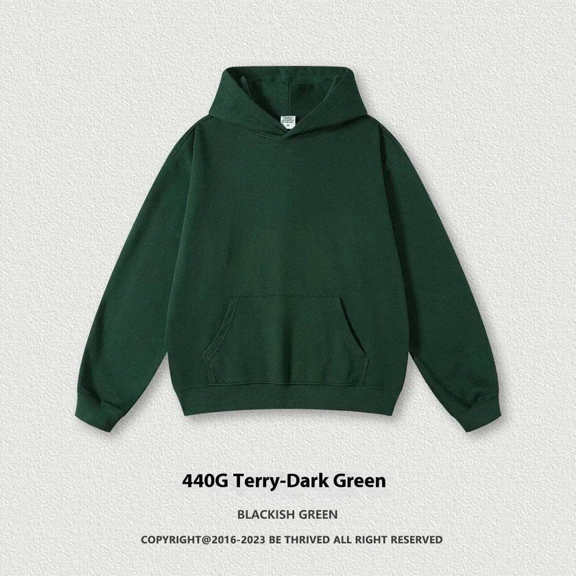 American-style Hoodie suit and Crew neck sweatsuit Unisex Fall Winter
