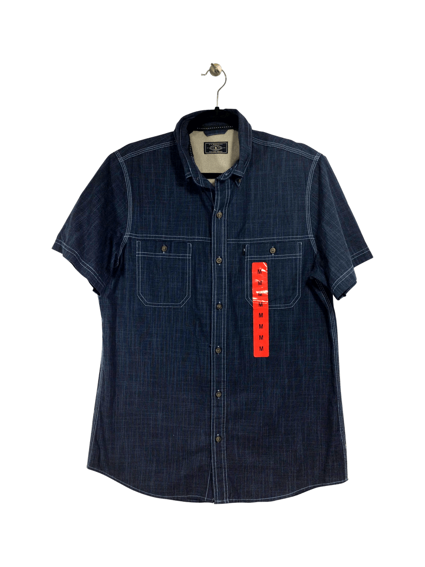 G.H. BASS & CO. Button-down Top Regular fit in Blue - M