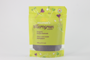 Mumm's Sprouting Seeds - Kohlrabi, Purple (100g)