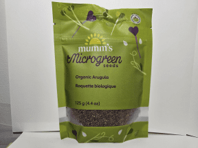 Mumm's Sprouting Seeds - Arugula (Rocket) (125g)