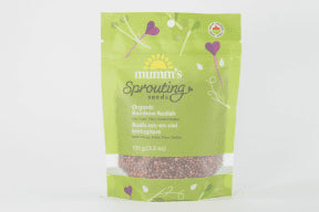 Mumm's Sprouting Seeds - Organic Rainbow Radish (100g)