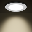 4″ LED Pot Light with Nightlight Rim — 2000K Amber Glow + 5CCT Selectable | Canless IC Rated (Dimmable)