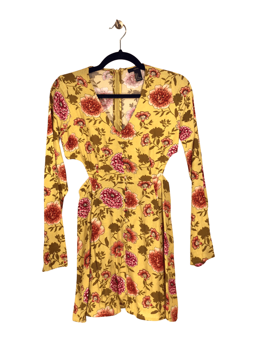 FOREVER 21 Wrap Dress Regular fit in Yellow - S