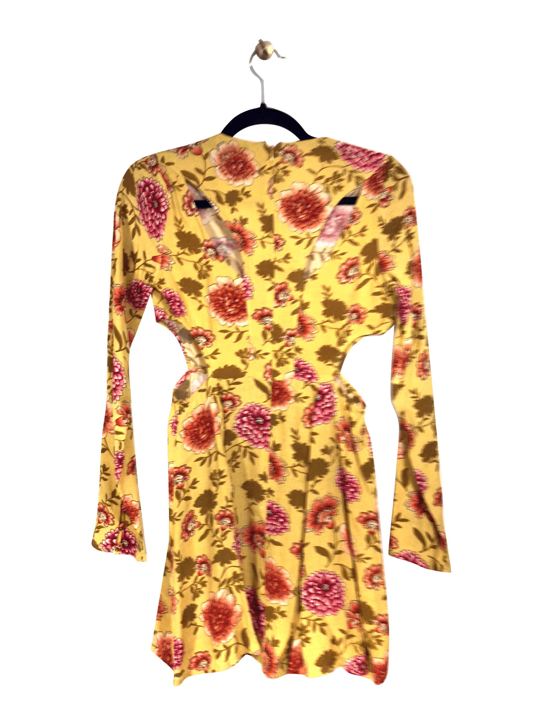 FOREVER 21 Wrap Dress Regular fit in Yellow - S