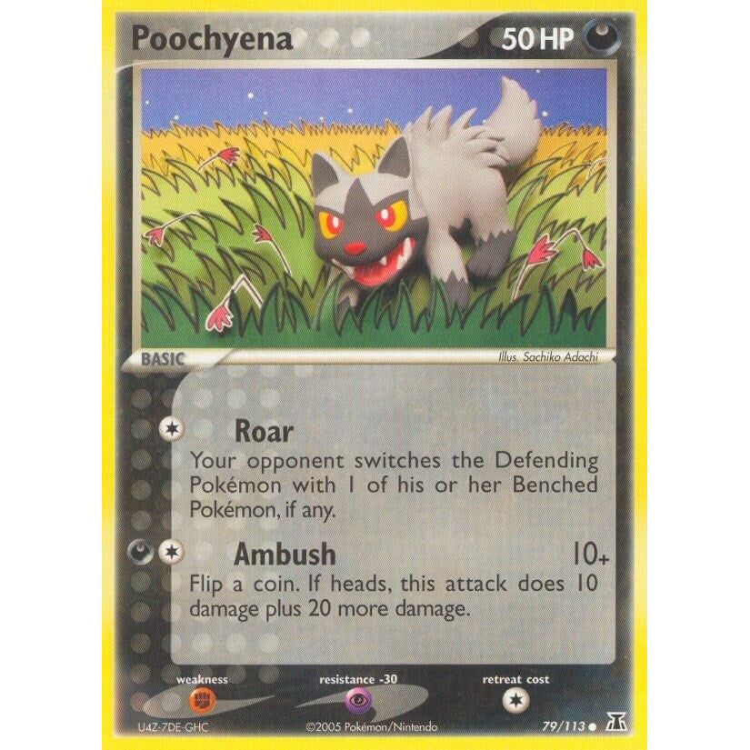 Poochyena (79/113) (DS)