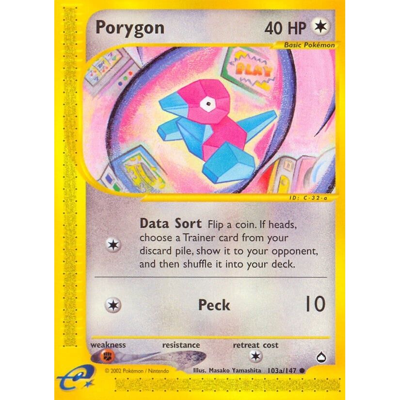Porygon (103a) (103a/147) (AQ)