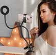 Live Streaming Light - LED Selfie Ring Light for Live Adjustable Makeup Light-8cm Stand