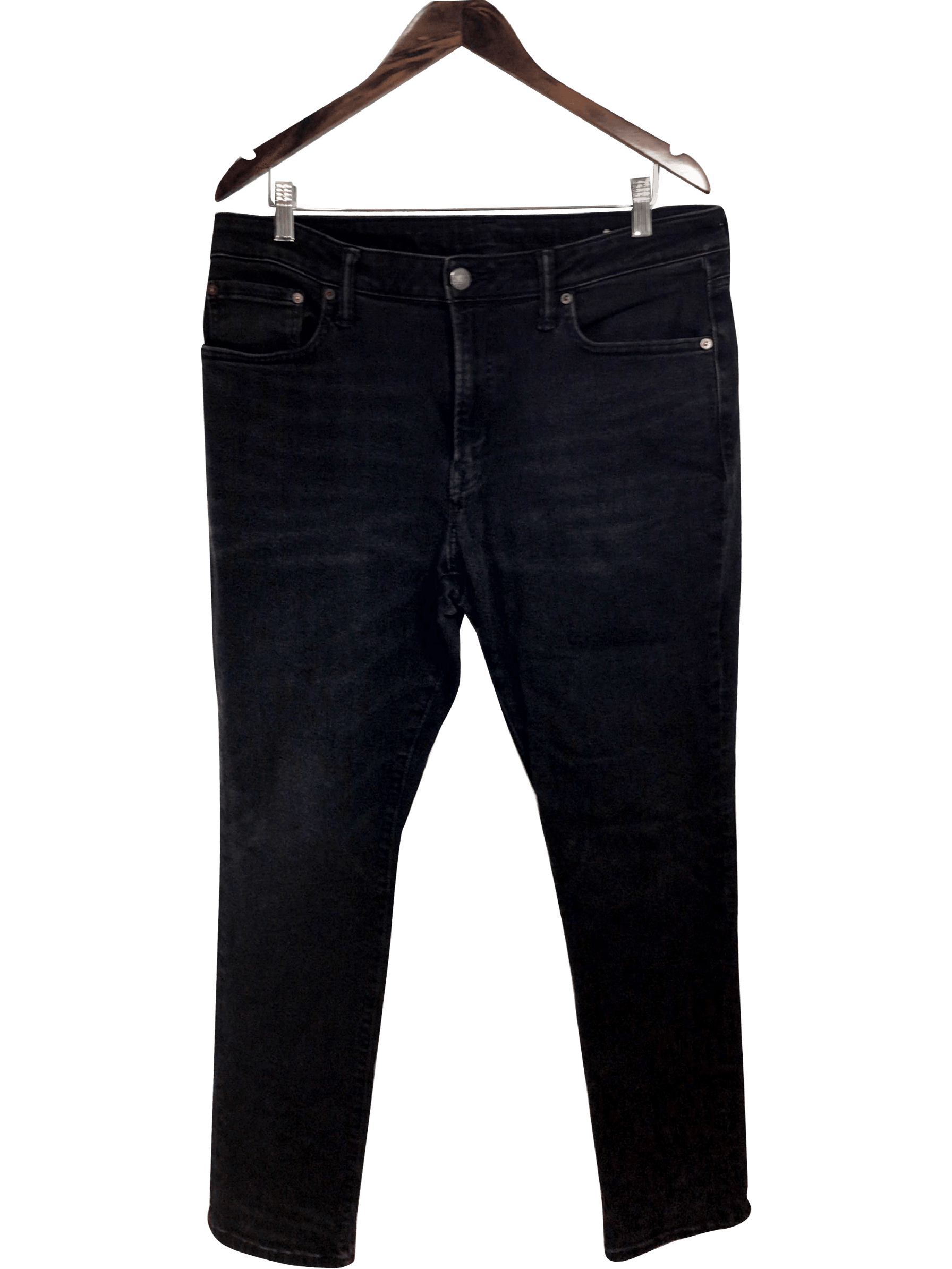 AMERICAN EAGLE Straight-legged Jeans Regular fit in Black - 36x32