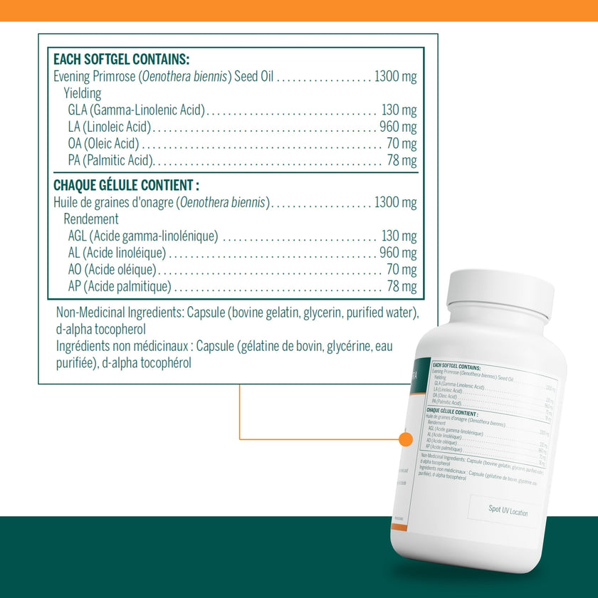 Genestra Brands - GLA 130 Primrose Oil (90sg)
