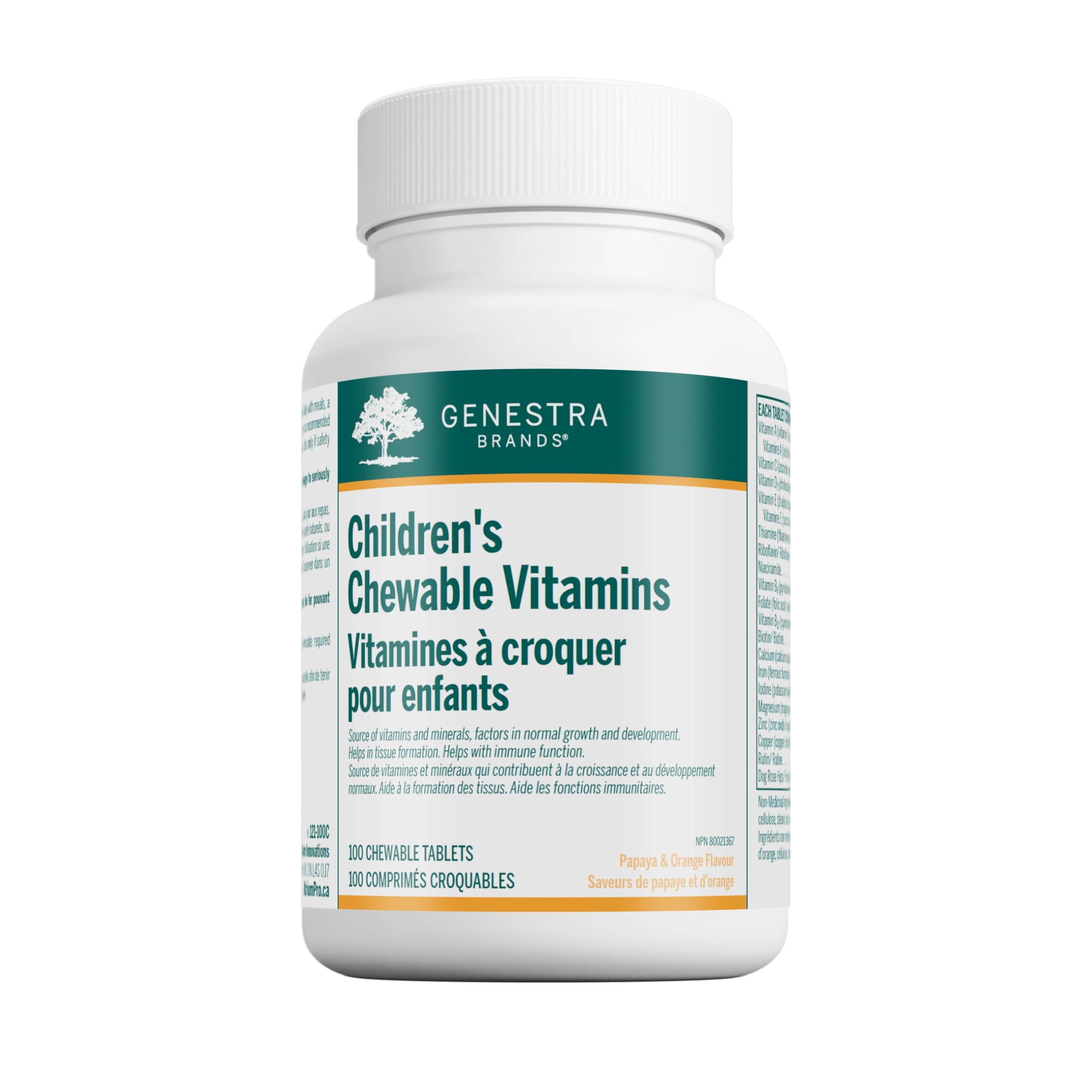 Genestra Brands - Children's Chewable Vitamins (100tab)