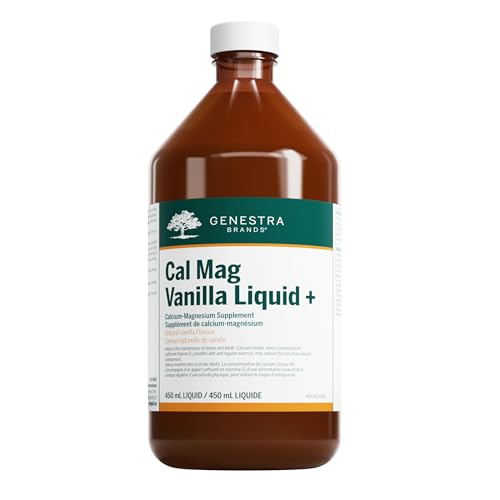 Genestra Brands - Cal Mag Vanilla Liquid + (450ml)