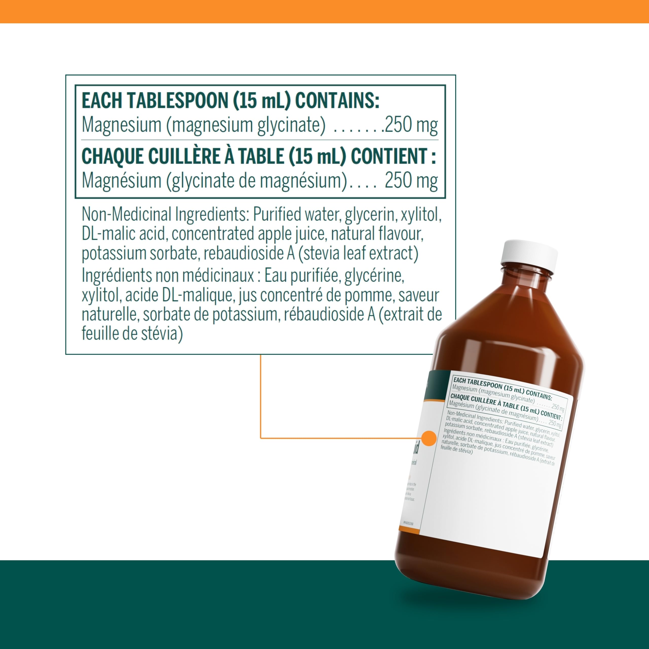 Genestra Brands - Magnesium Glycinate Liquid (450ml)