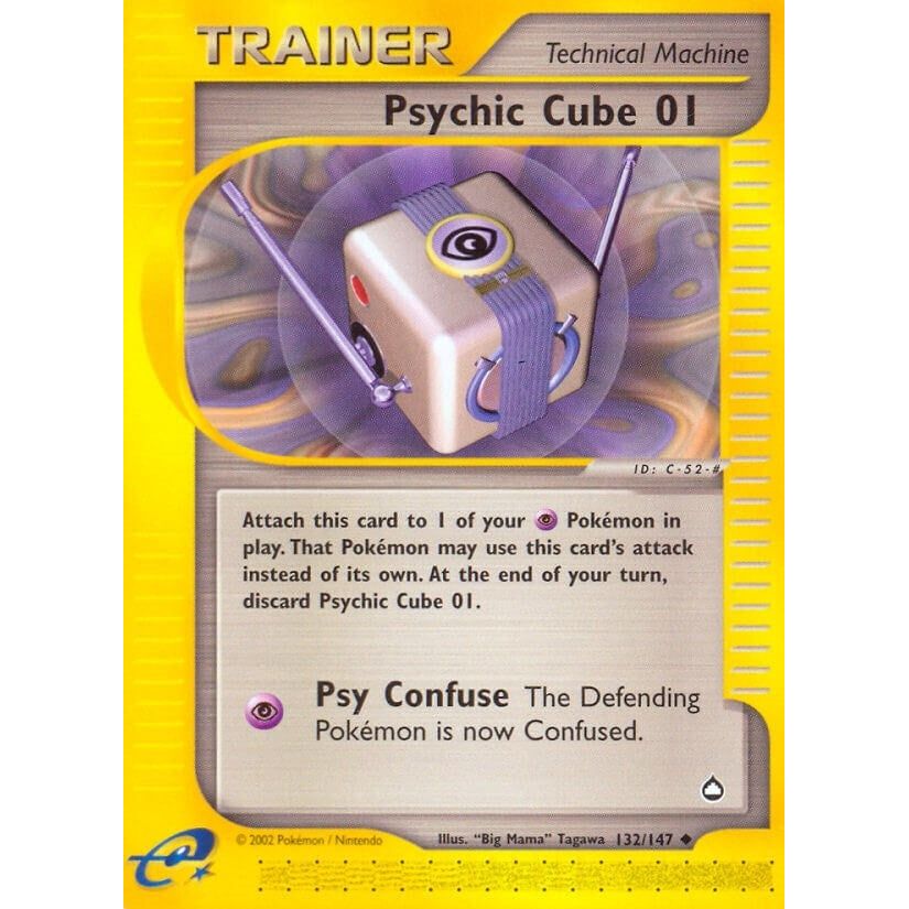 Psychic Cube 01 (132/147) (AQ)