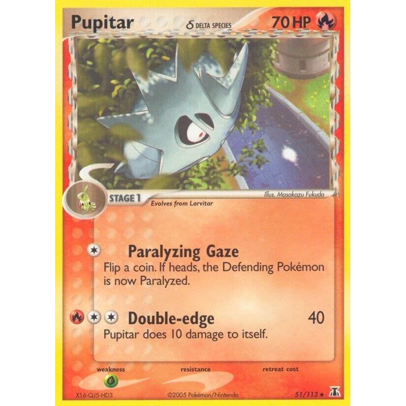 Pupitar (Delta Species) (51/113) (DS)