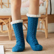 Winter Warm Knitted Plush Floor Socks Home Indoor Non-slip Carpet Socks For Men And Women