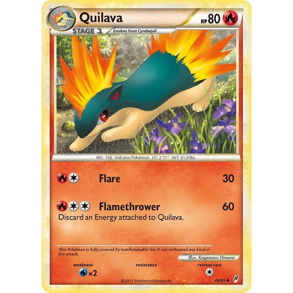 Quilava (49/95) (CL)