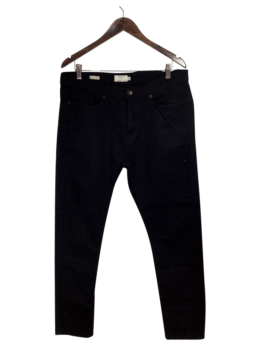 TOPMAN Straight-legged Jeans Regular fit in Black - 36