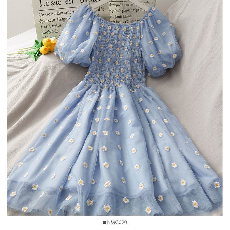 Women Dresses Summer V Neck Floral Print Boho Beach vacation Mini Dress