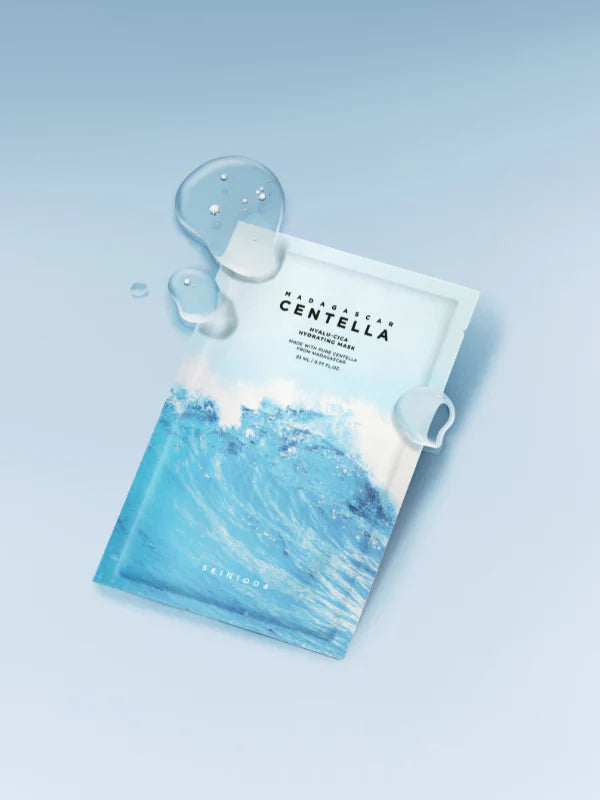 SKIN1004 Madagascar Centella Hyalu-Cica Hydrating Mask 23ml - 1 BOX / 5 PCS