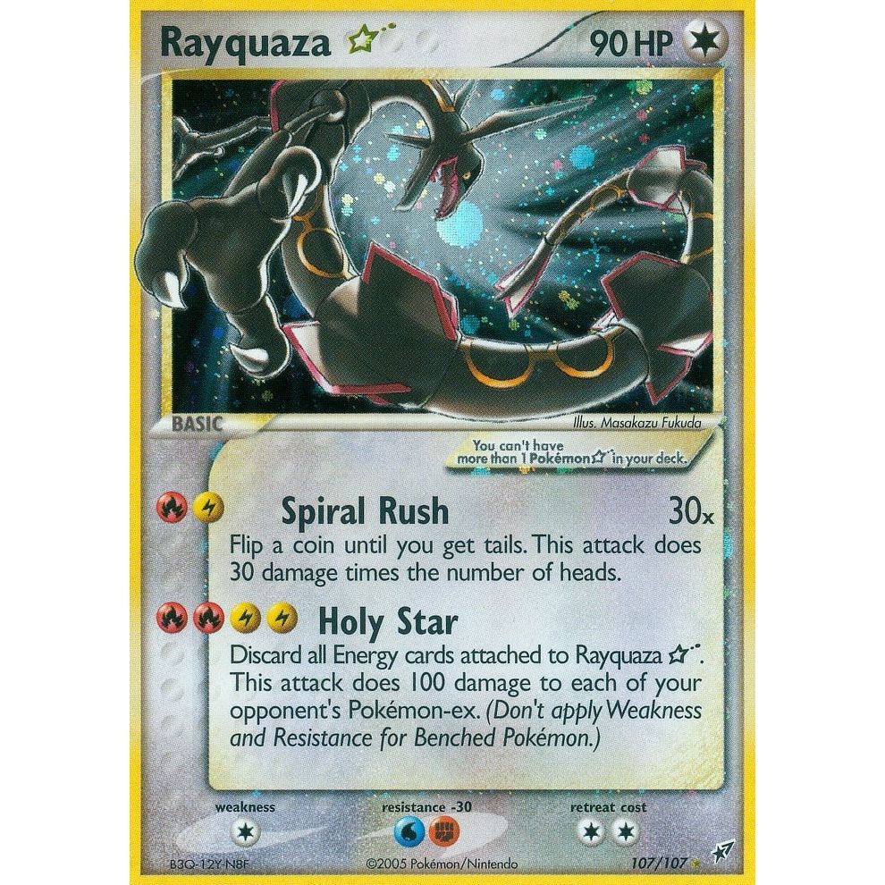 Rayquaza Star (107/107) (DX)