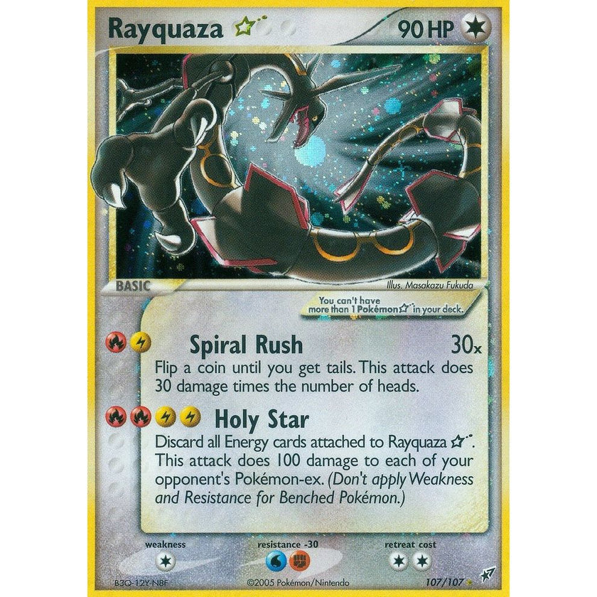 Rayquaza Star (107/107) (DX)