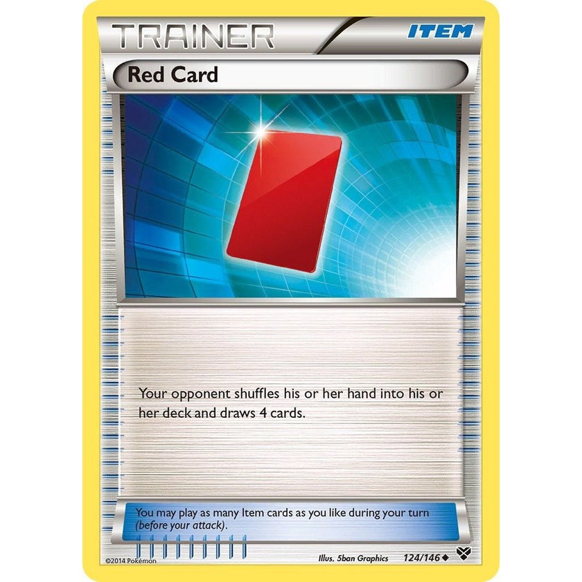 Red Card (124/146) (XY)