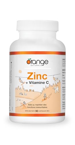 Orange Naturals - Zinc + Vitamin C (90caps)