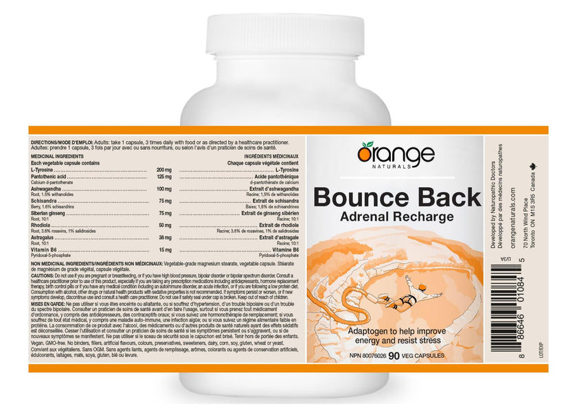 Orange Naturals - Bounce Back (90vcap)