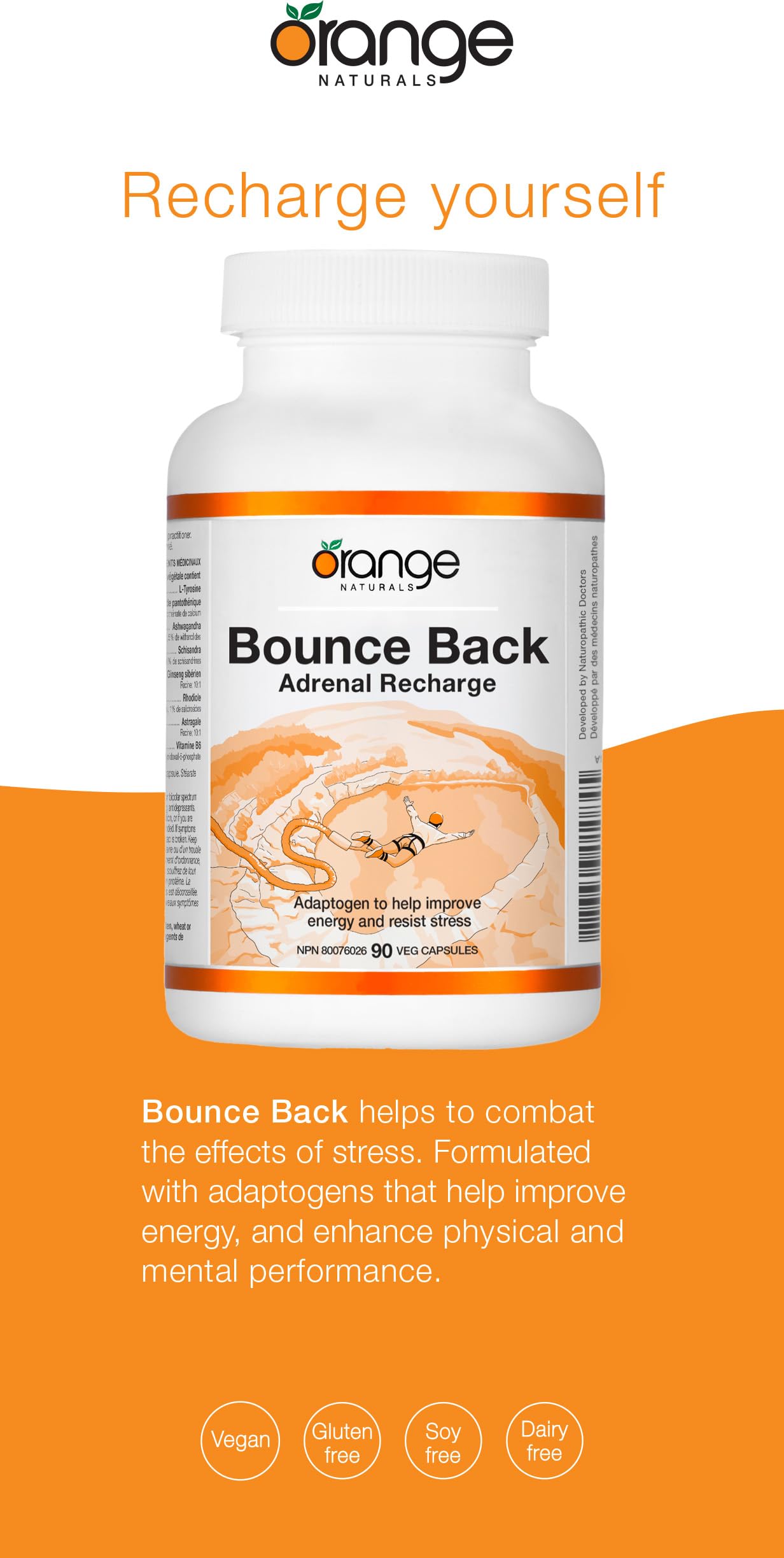 Orange Naturals - Bounce Back (90vcap)