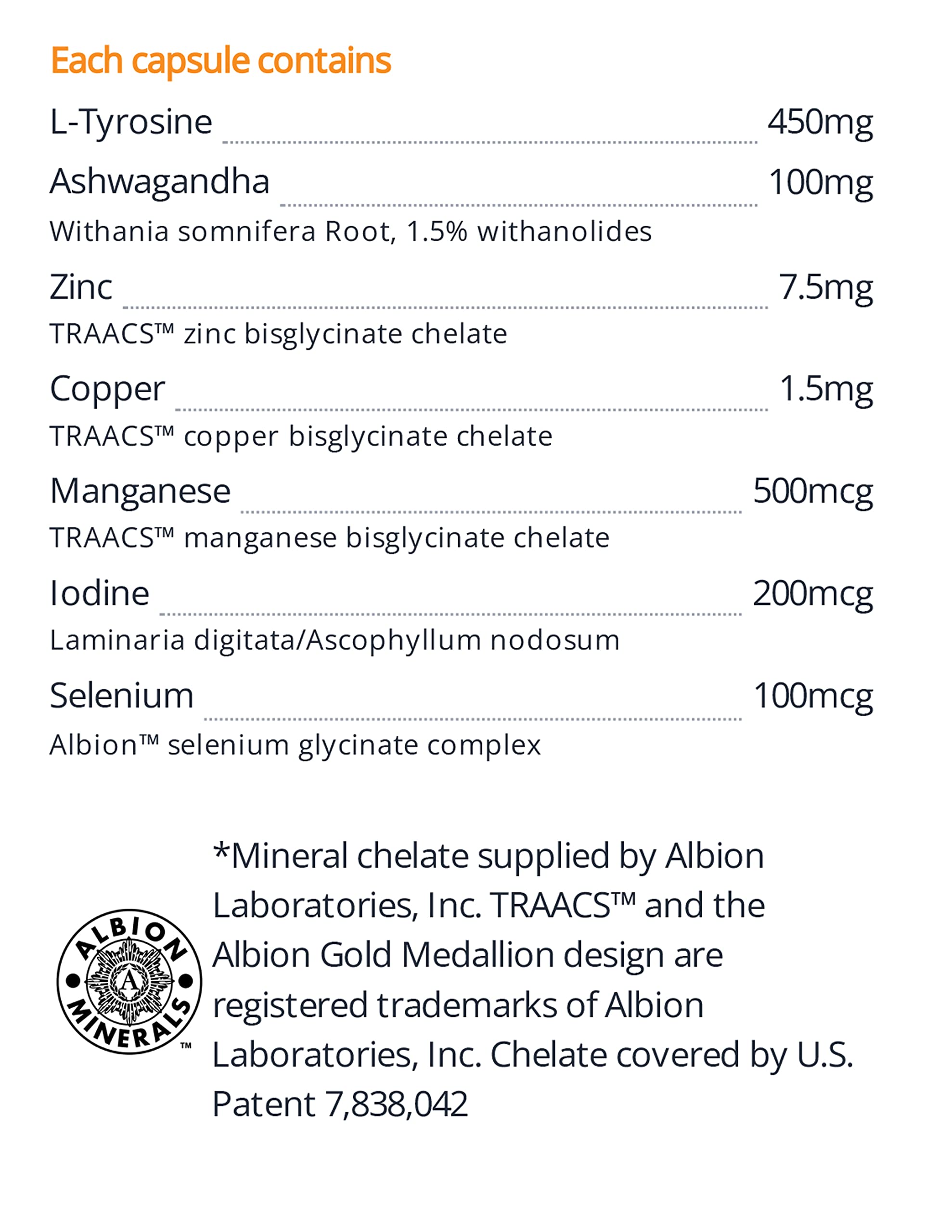 Orange Naturals - Thyroid Spark (60vcap)