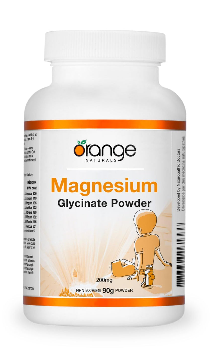 Orange Naturals - Magnesium Glycinate Powder (90g)