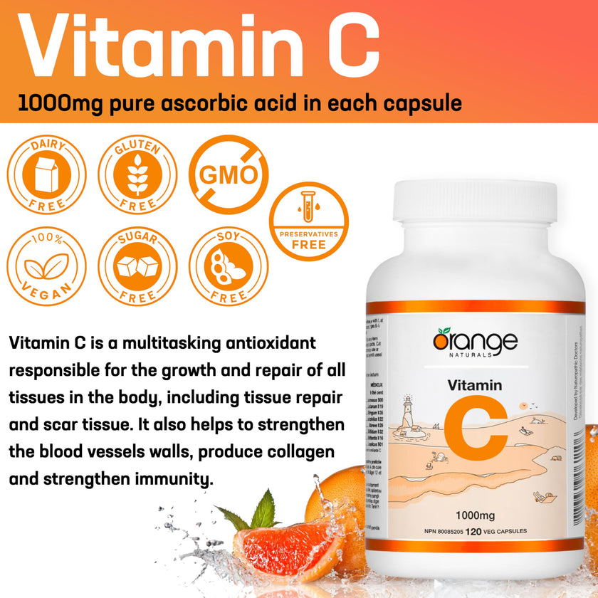 Orange Naturals - Vitamin C (120vcap)