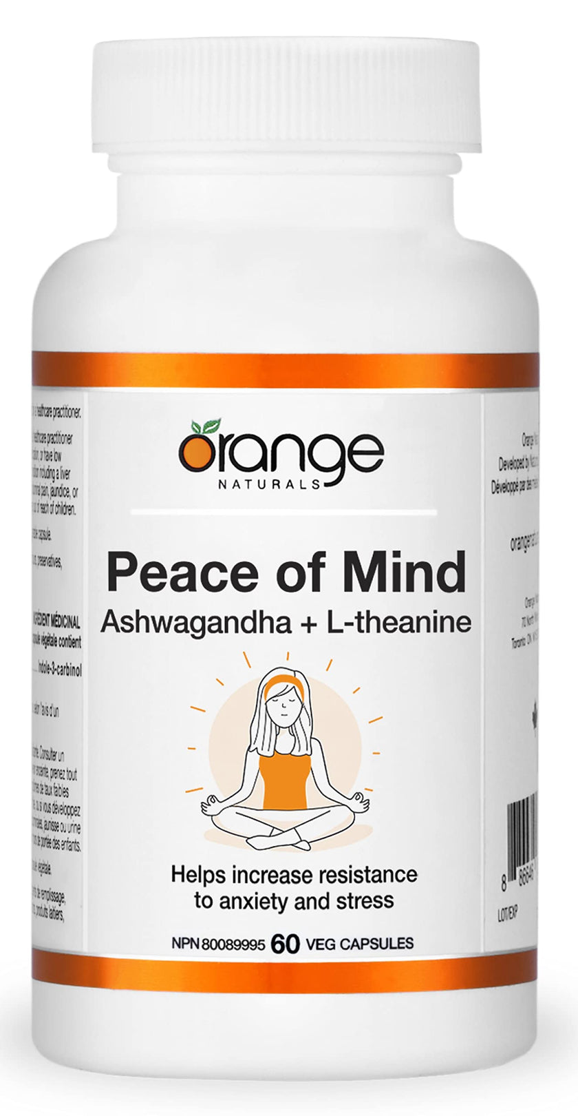 Orange Naturals - Peace Of Mind (60vcap)