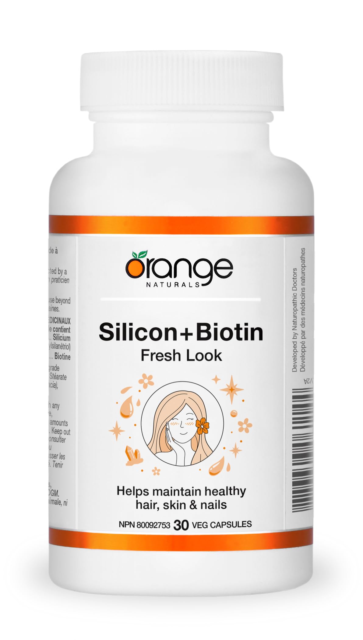 Orange Naturals - Silicon + Biotin Fresh Look (30vcap)