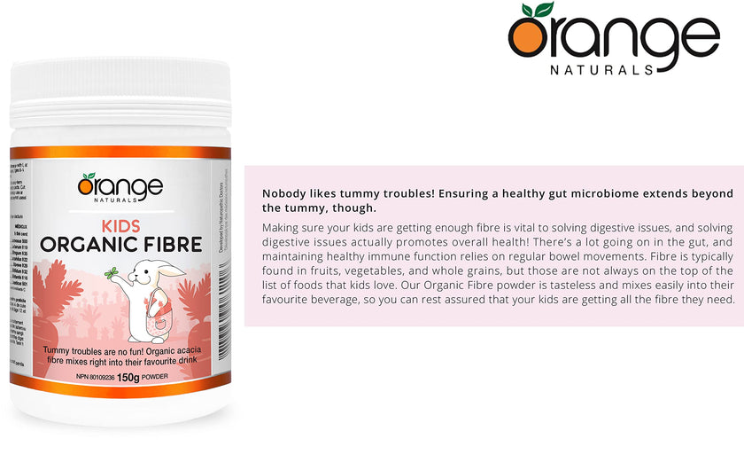 Orange Naturals - Kids Organic Fibre (150g)