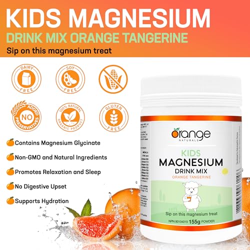 Orange Naturals - Kids Magnesium Drink Mix (155g)