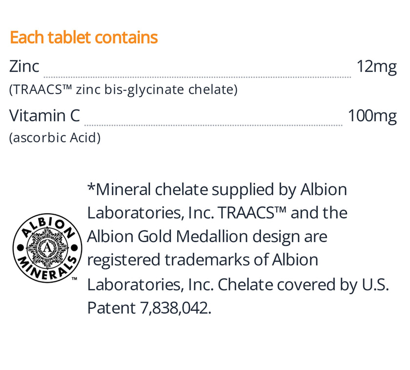 Orange Naturals - Kids Zinc + C Chewables (90vcap)