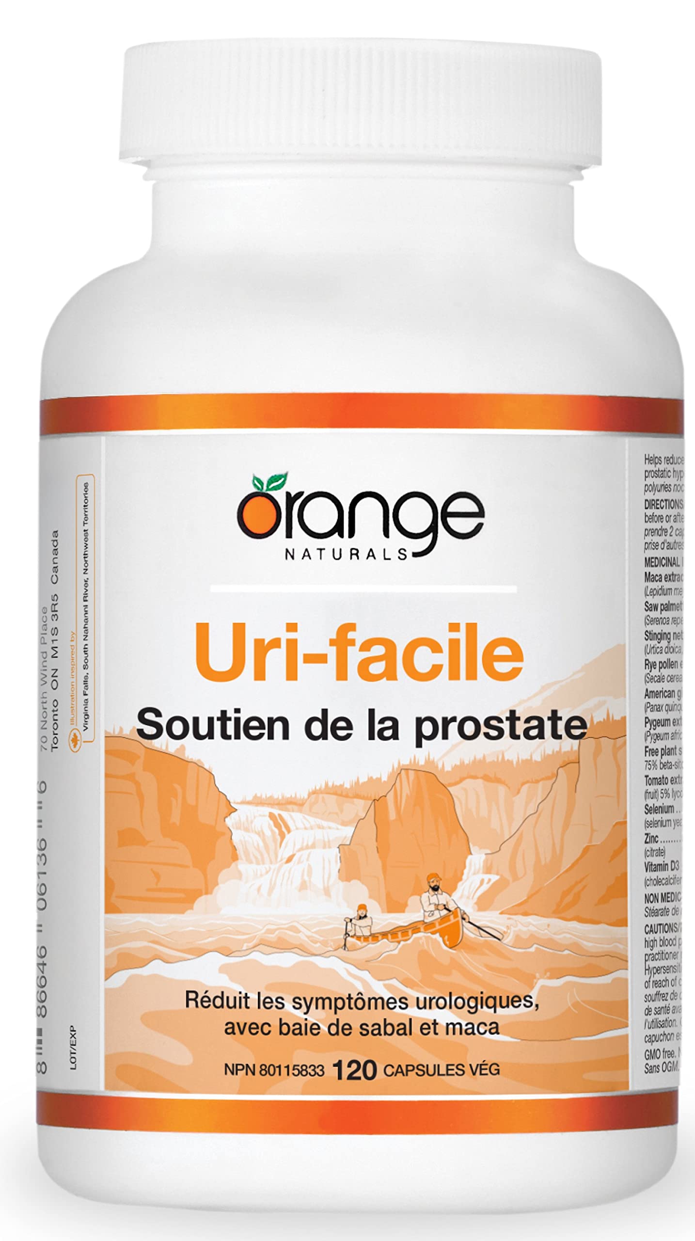 Orange Naturals - Easy Flow - Prostate Support (120vcap)