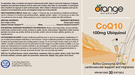 Orange Naturals - CoQ10 100mg (30sg)