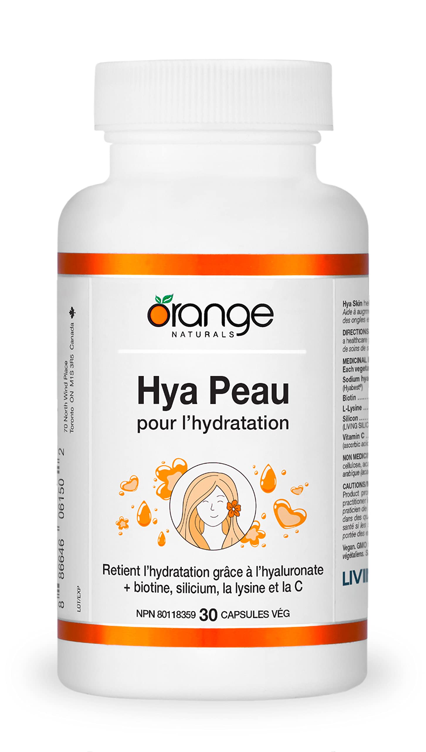 Orange Naturals - Hya Skin for Hydration (30vcap)