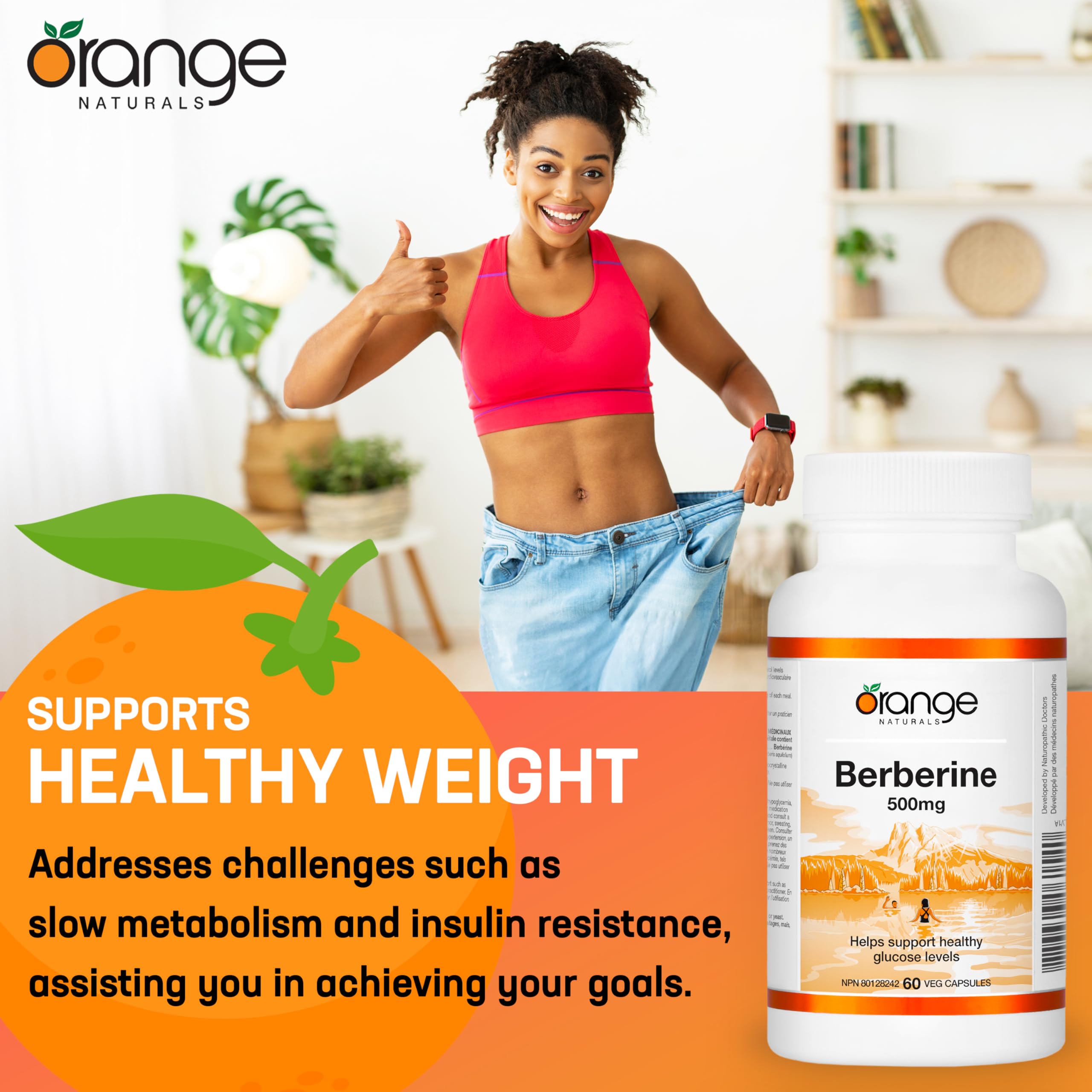 Orange Naturals - Berberine (60vcap)